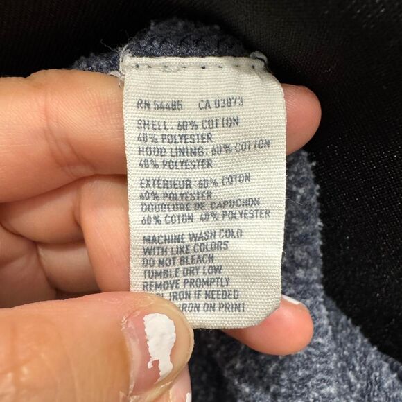 American Eagle Graphic Hoodie XL Fleece Pullover - Picture 7 of 8